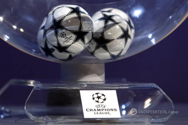 'Динамо' и 'Шахтер' получили соперников в Лиге чемпионов