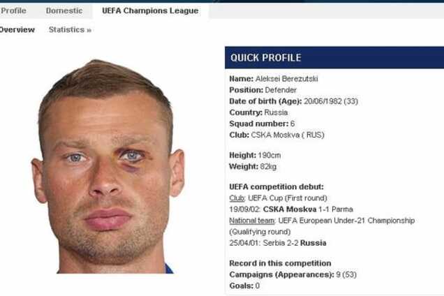 'Лицо России': московский футболист стал посмешищем после фото для УЕФА