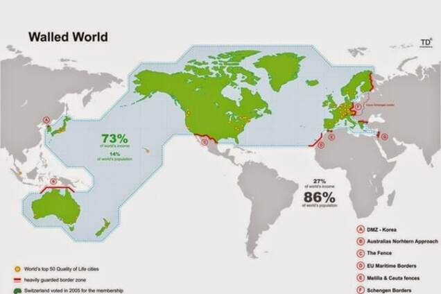 Как выглядит будущее Украины на картах 'мирового правительства'
