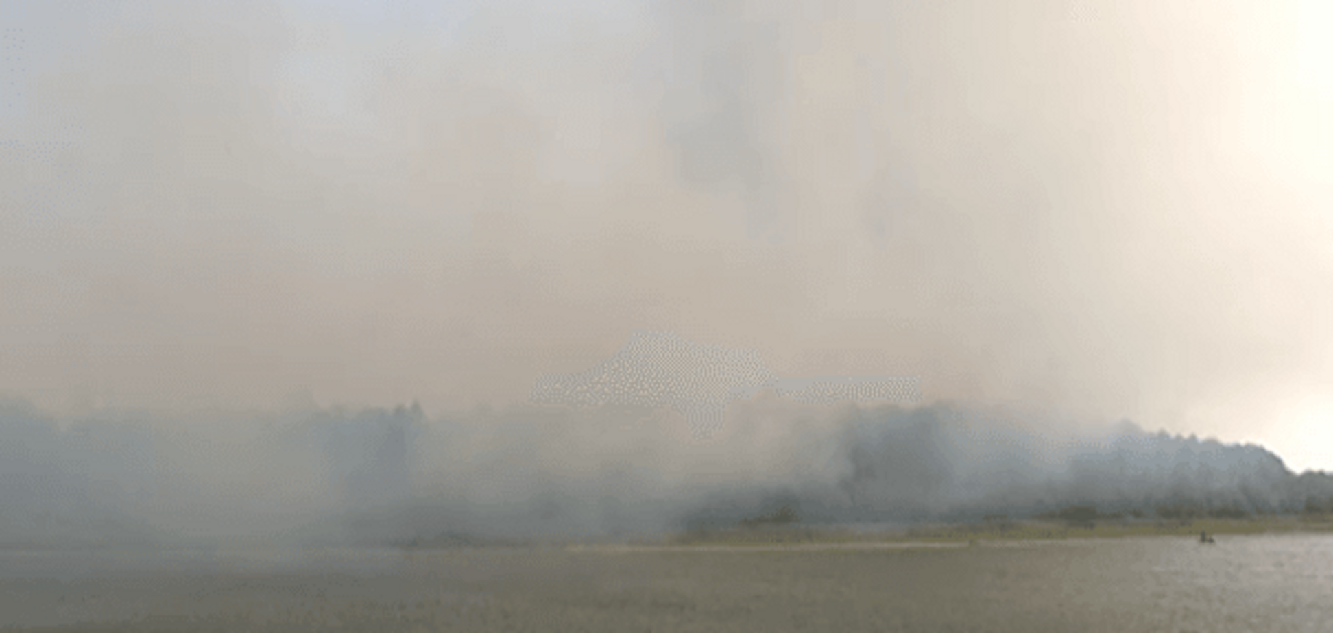 Пожары охватили Киевщину: огонь перекинулся на Вышгородский район 