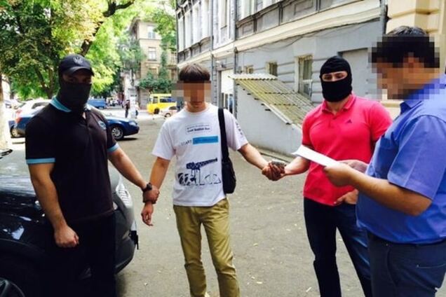 В Одесской области задержан СБУшник-взяточник: оперативное видео