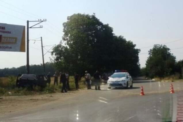 В Одессе произошло первое ДТП патрульной полиции: фото аварии