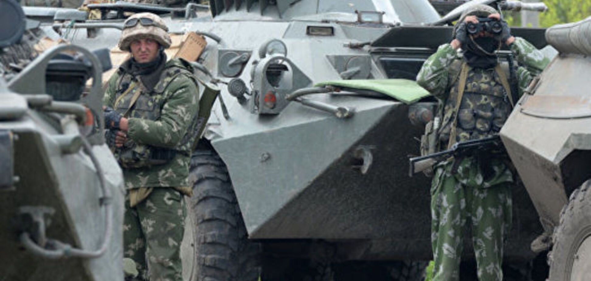 ОБСЄ: важке озброєння в 'ДНР' стережуть десантники з Оренбурга