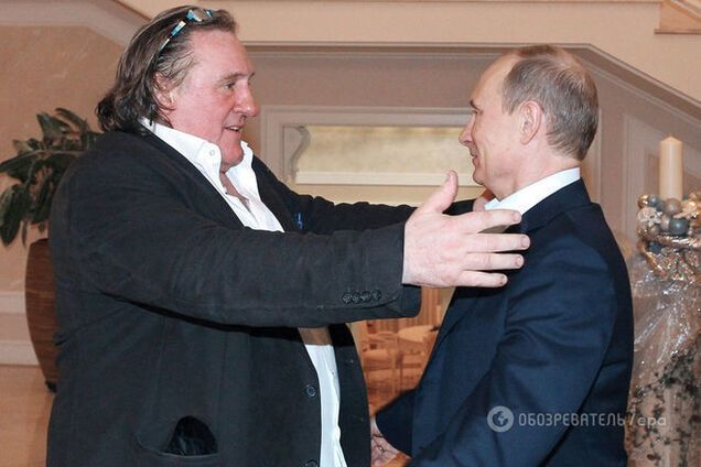 Раніше Депардьє про Путіна говорив тільки матом - Ющенко