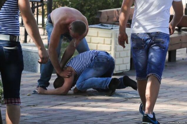 В Ростове кавказцы проучили российских десантников в день ВДВ: видеофакт