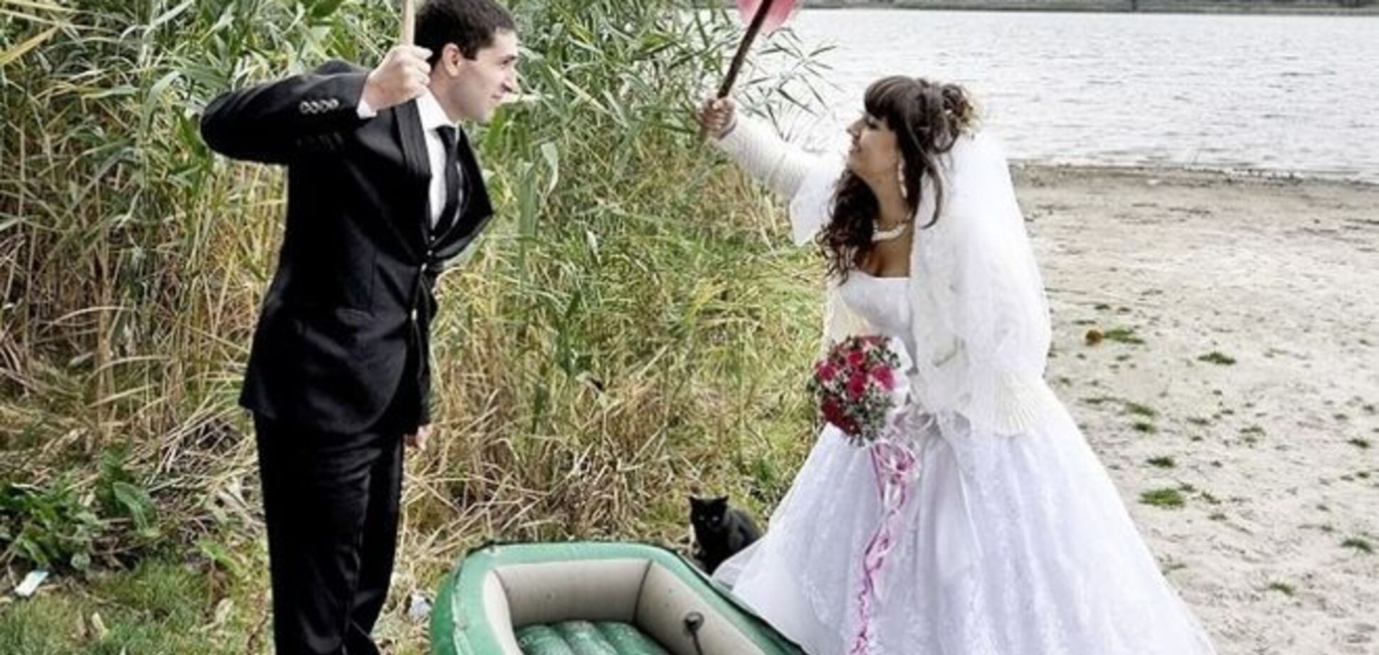 26 смешных фото, которые навсегда испортили свадьбу