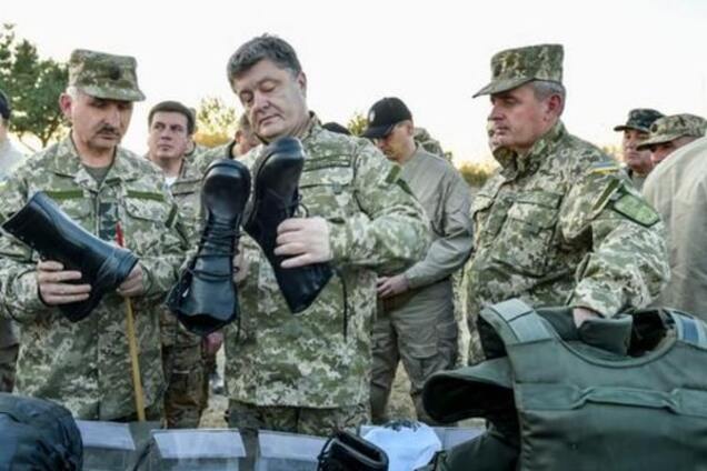 До зими готові! У Порошенка похвалилися забезпеченням бійців АТО