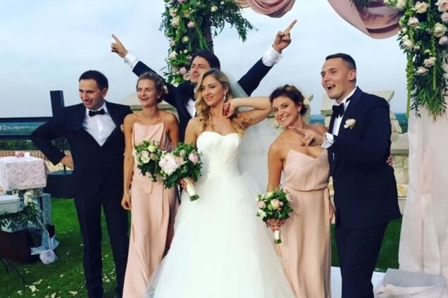 В сеть попало видео первого свадебного танца Притулы и его новоиспеченной жены