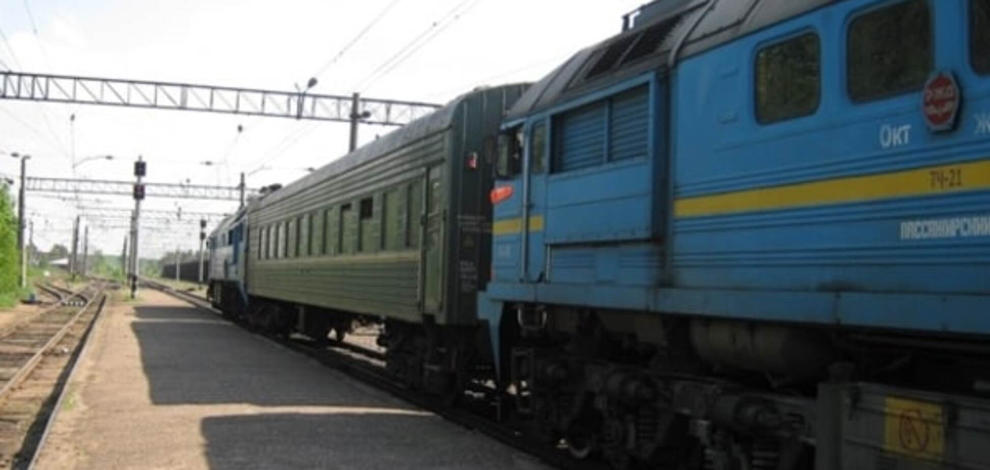 В Киеве военнослужащий получил тяжелые ожоги на железнодорожной станции