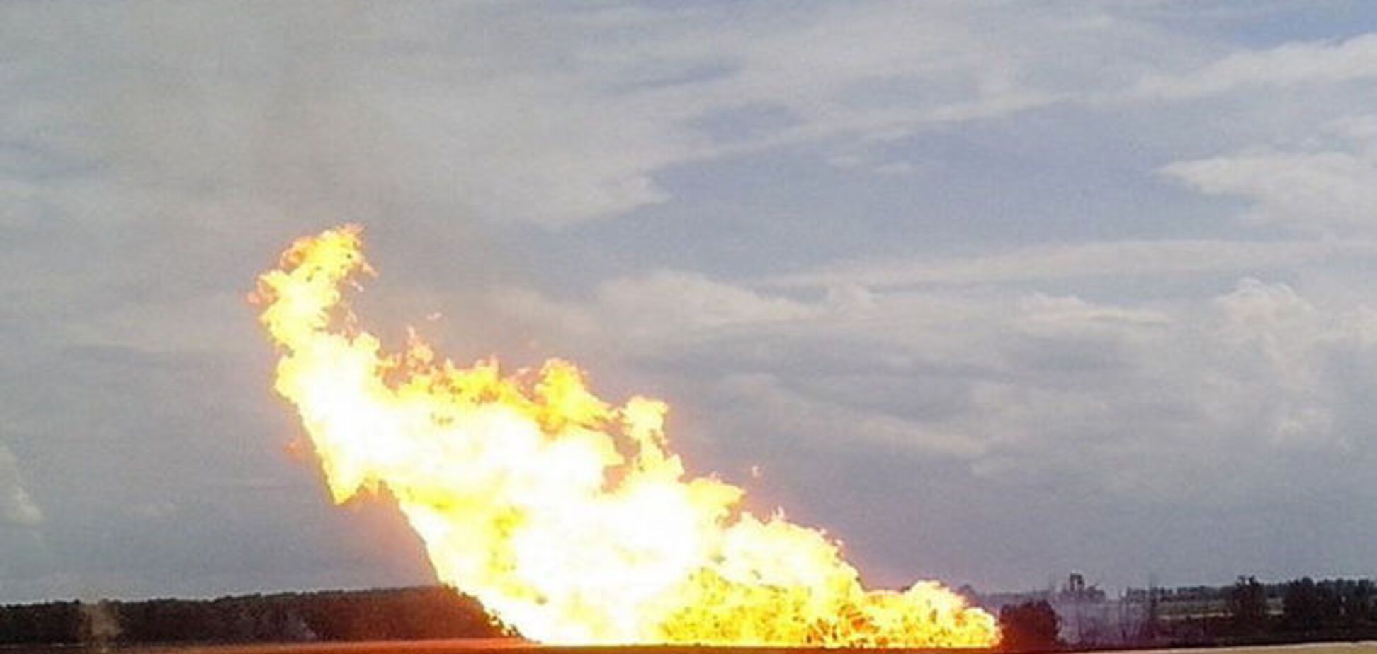 В Турции взорвался азербайджанский газопровод