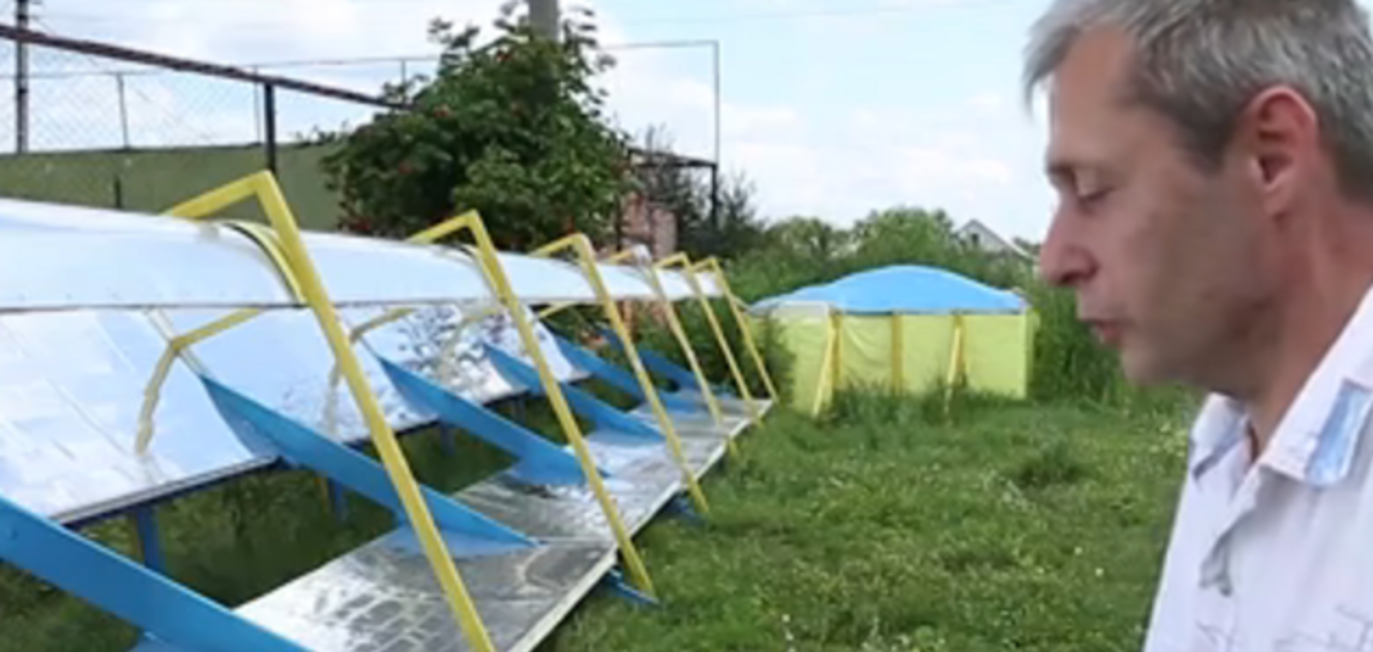 Украинец создал простую и дешевую солнечную станцию