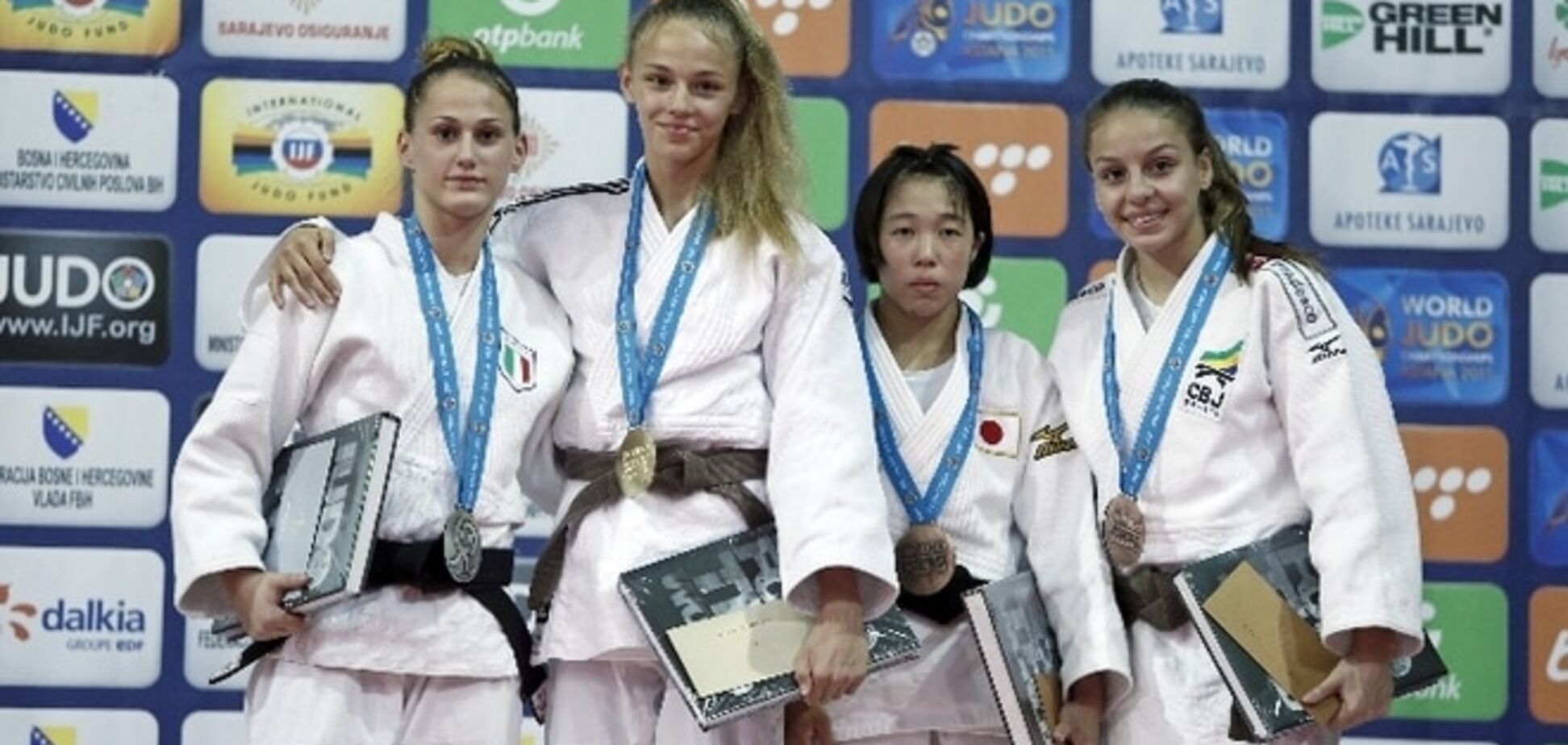 Украинская дзюдоистка выиграла чемпионат мира