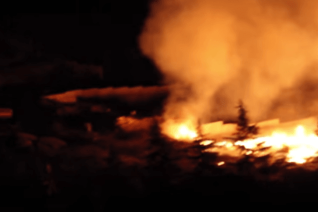 В крымском 'Артеке' бушевал серьезный пожар: оккупанты скрывали неделю. Видеофакт