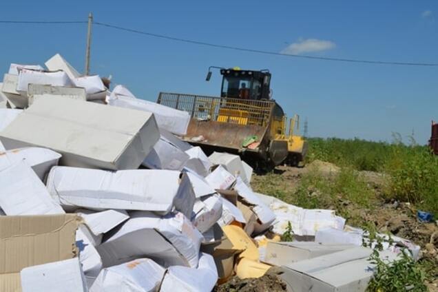 В России похвастались, сколько тонн продуктов уничтожили за один день