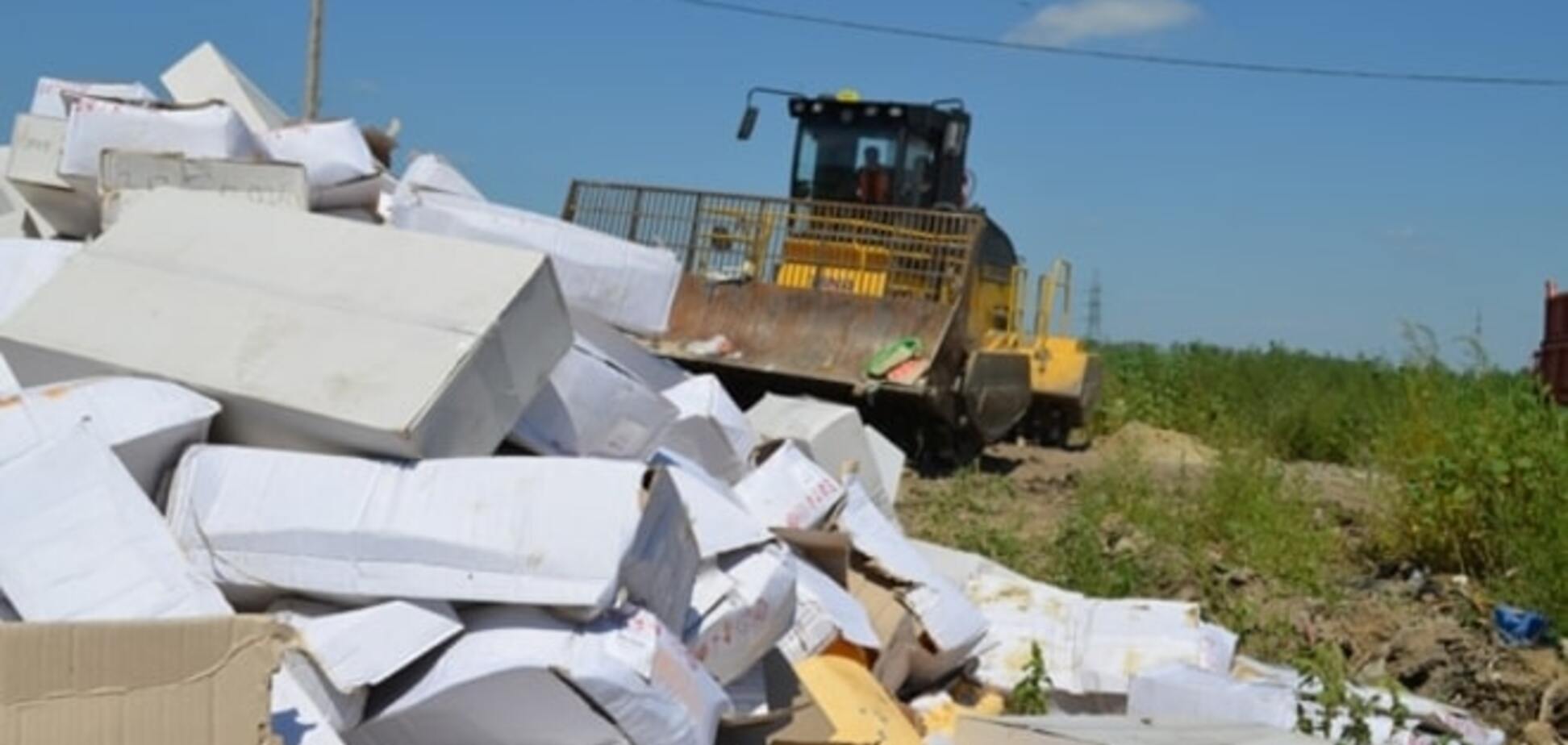 В России похвастались, сколько тонн продуктов уничтожили за один день