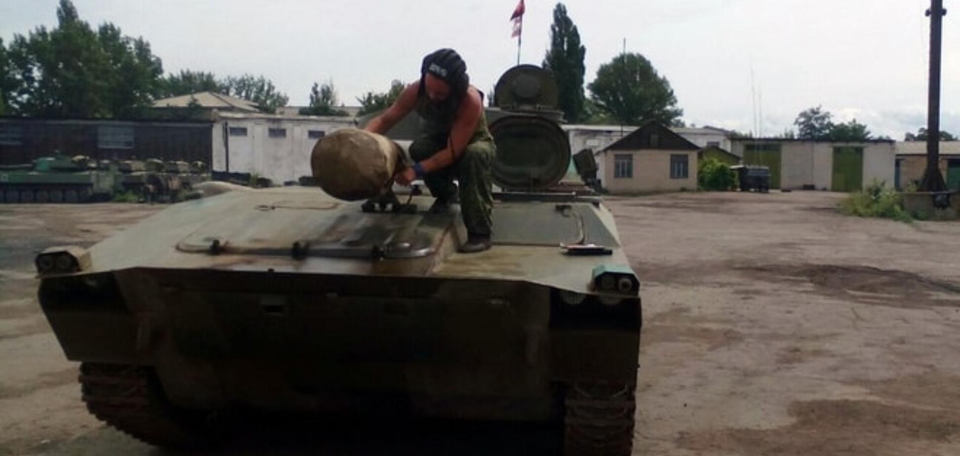 Террористы случайно 'слили' местонахождение своей военной базы на Донбассе: фотофакт