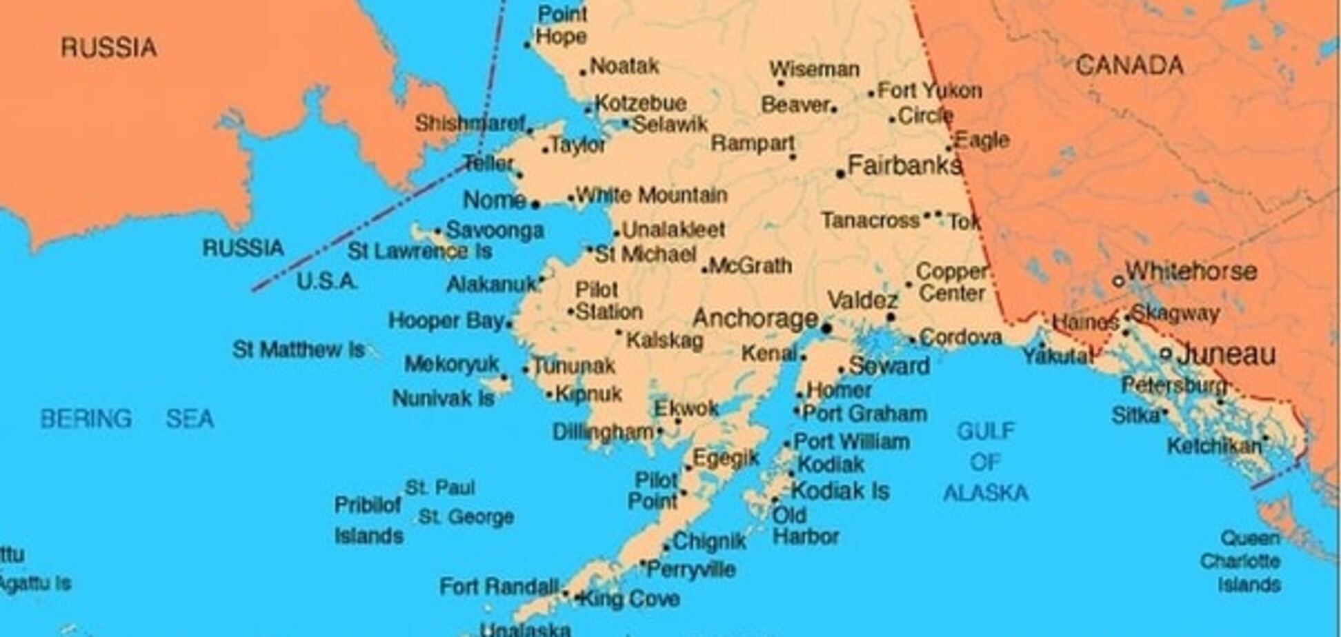 У США злякалися Росії біля берегів Аляски
