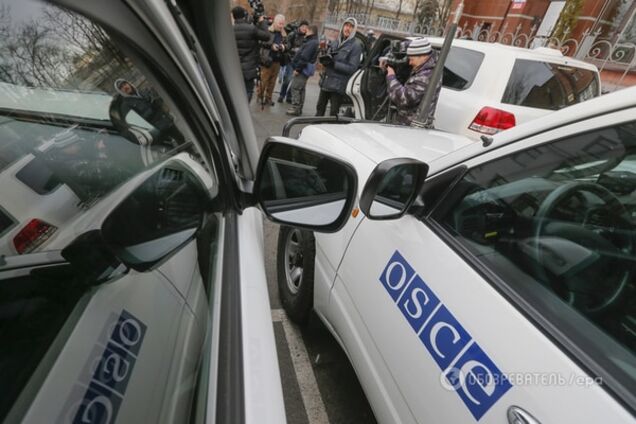 Беспилотник ОБСЕ заснял скопление вооружения террористов на Донбассе