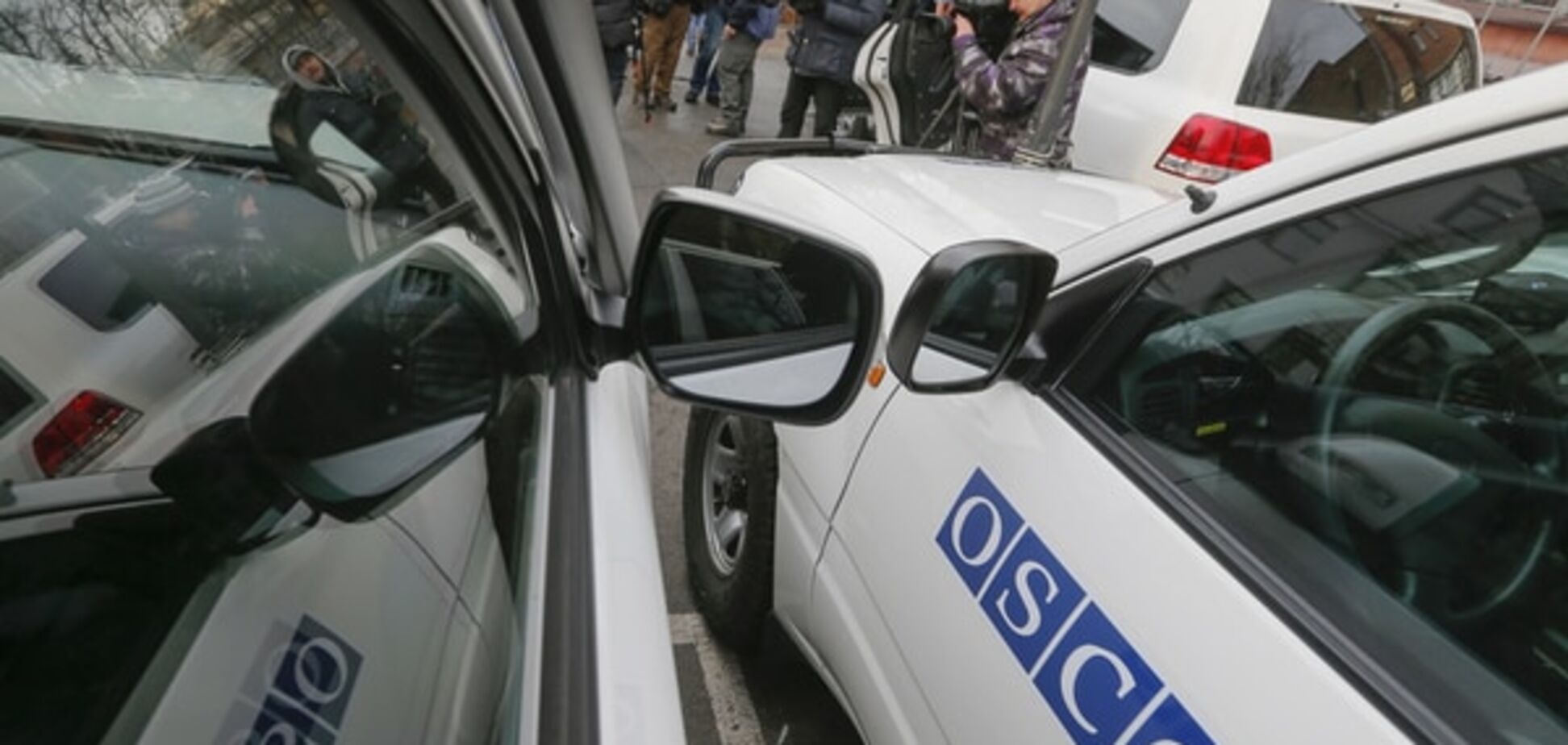 Безпілотник ОБСЄ зафіксував скупчення озброєння терористів на Донбасі
