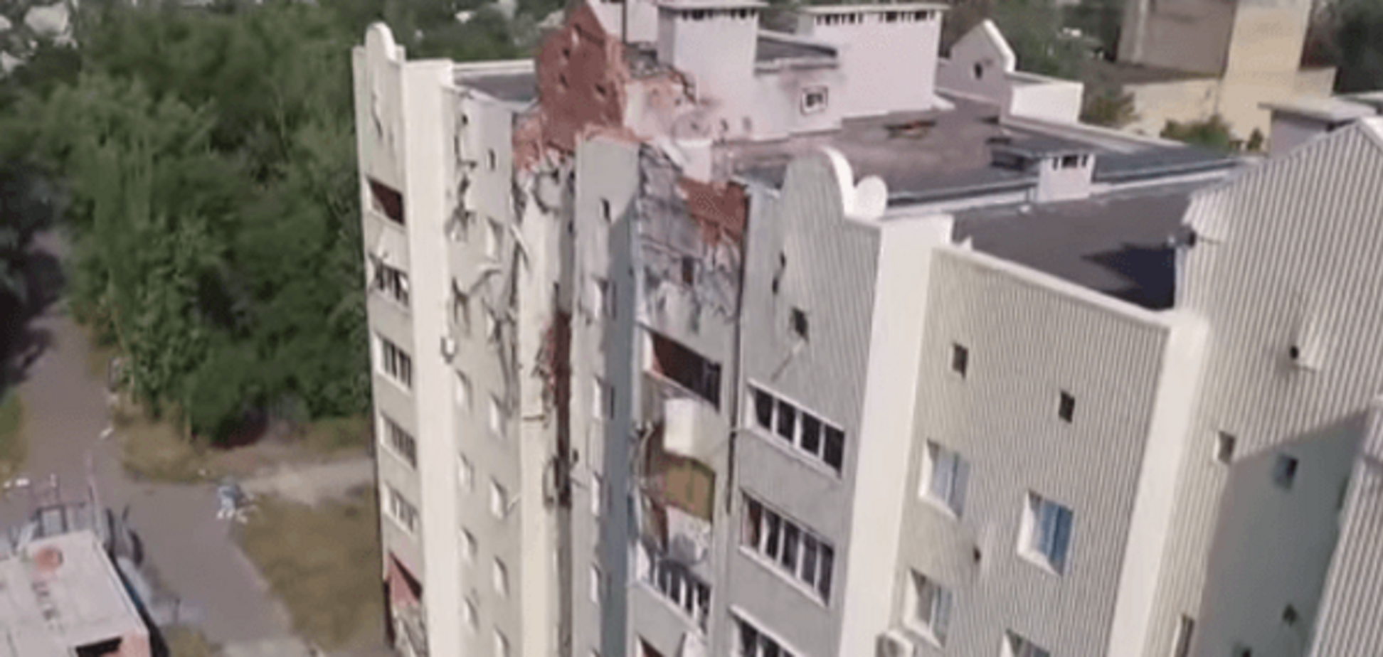 Немой ужас: дрон снял на видео разрушенный оккупантами Донецк