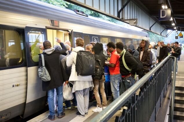 Дания закрыла границу с Германией из-за мигрантов: опубликованы фото