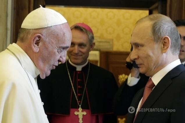 'Папа и хам': Портников рассказал, как Ватикан поставил Путина на место