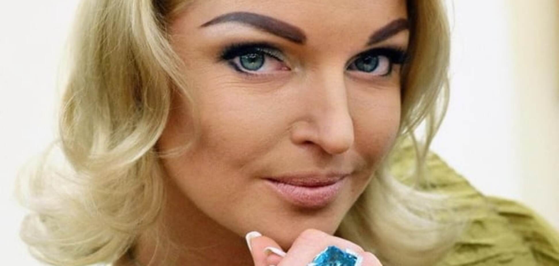 Волочкова выставила напоказ тело в прозрачном платье