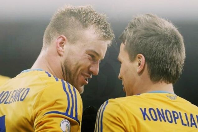 Сборная Украины поднялась в рейтинге УЕФА