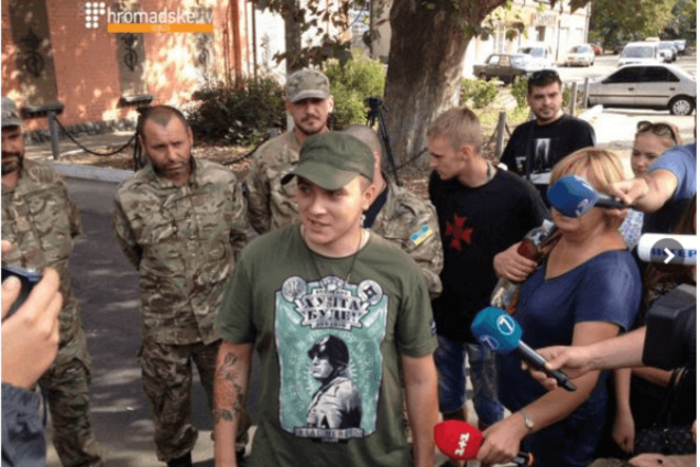 В Одессе из-под стражи освободили лидеров 'Правого сектора'