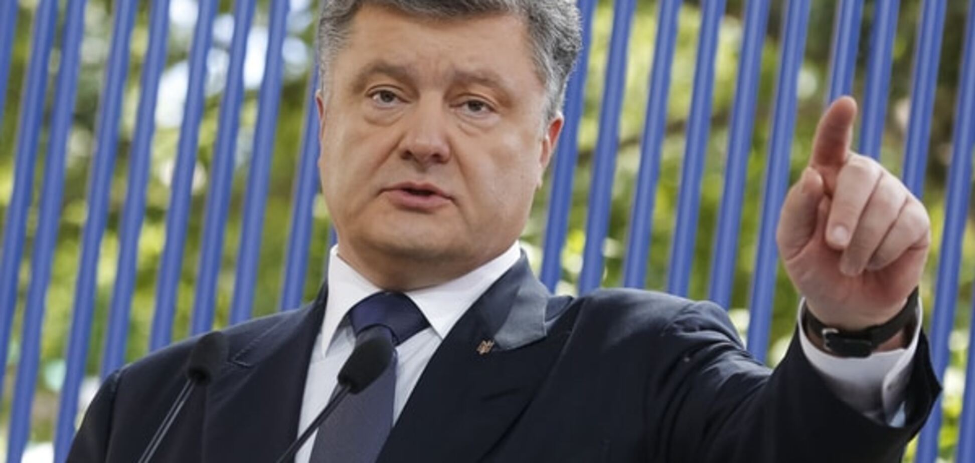 Порошенко передрік поразку 'підступним спробам Росії' не пустити Україну в ЄС
