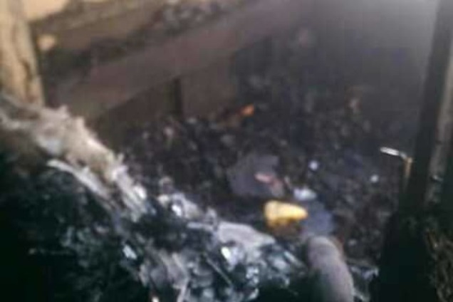 В Киеве горел 19-этажный дом