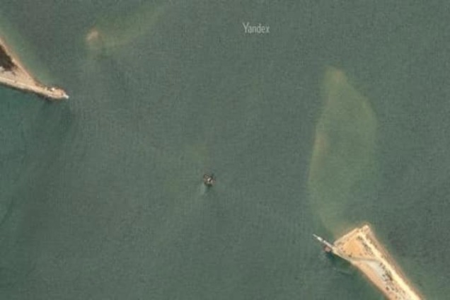 С высоты виднее: опубликованы спутниковые фото будущего Керческого моста