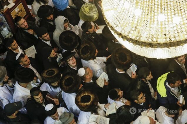 Хасиды в Умани встретили Новый год: опубликованы фото и видео