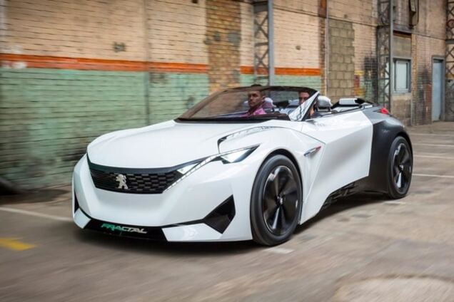 Франкфуртский автосалон: Peugeot поразил необычным 3D кабриолетом