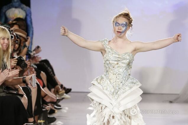 18-летняя модель с синдромом Дауна произвела фурор на Неделе моды в Нью-Йорке