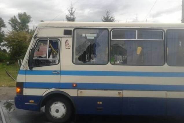 На Киевщине 'мстители' с битой напали на маршрутку