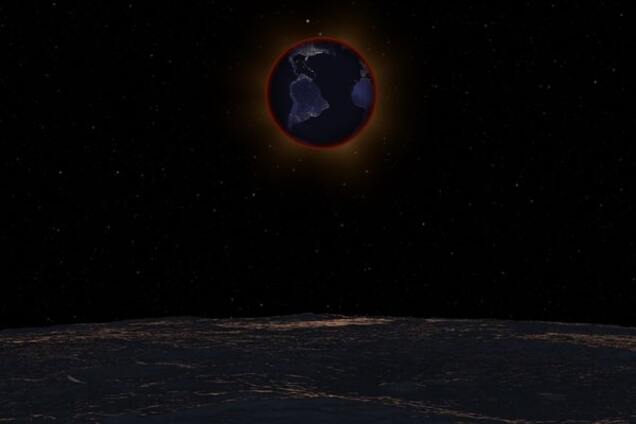 NASA показало, як виглядає місячне затемнення з Місяця: опубліковано відео