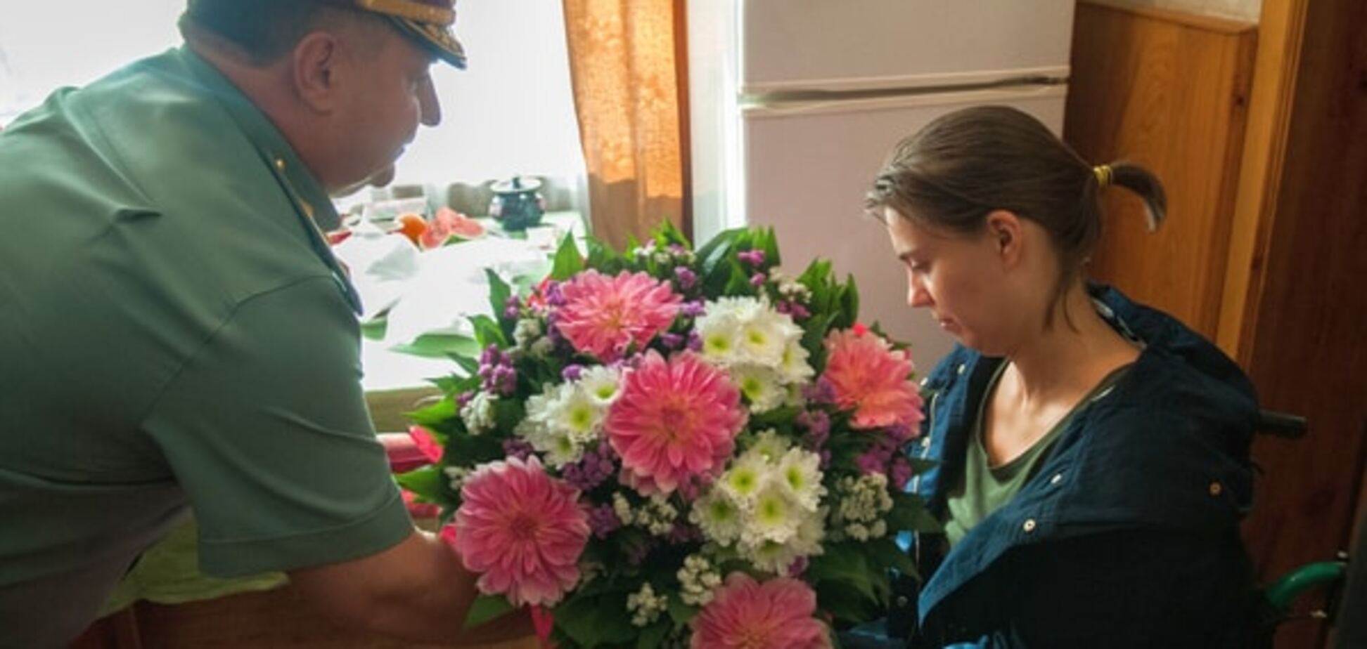Медсестру Лютика нагородили орденом 'За мужність'