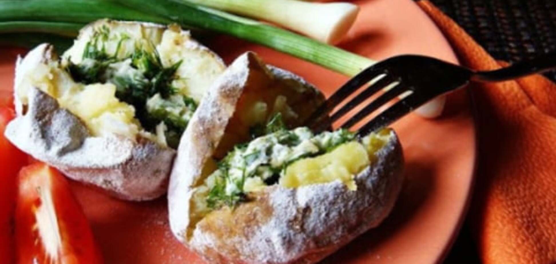 Как в домашних условиях приготовить картофель 'как на костре'