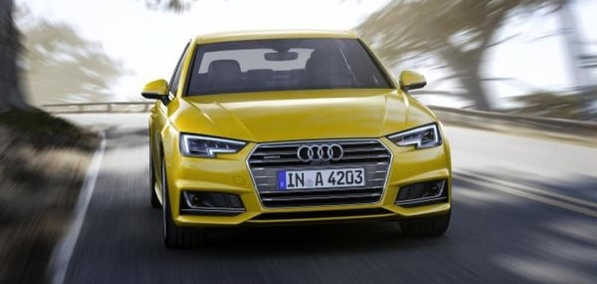 Франкфуртский автосалон: Audi представил А4 пятого поколения