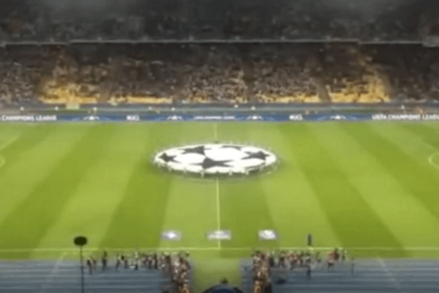 Київ зганьбився з модульним шоу на матчі 'Динамо' в Лізі чемпіонів: відео ляпу