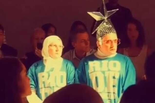 Верка Сердючка с 'мамой' засветились на Неделе моды в Нью-Йорке: видеофакт