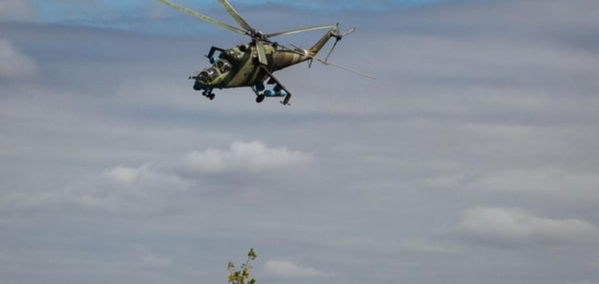 У Росії впав військовий вертоліт