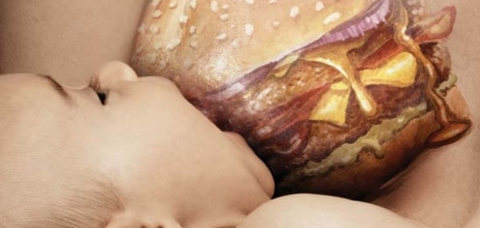 Мощная социальная реклама для мамочек: твой ребенок то, что ты ешь