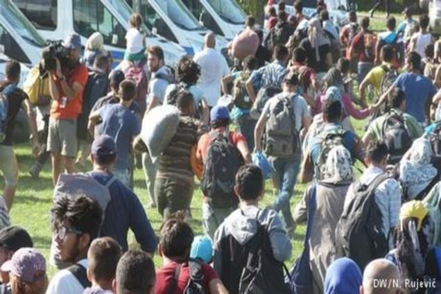 Беженцы: транзитом через Хорватию