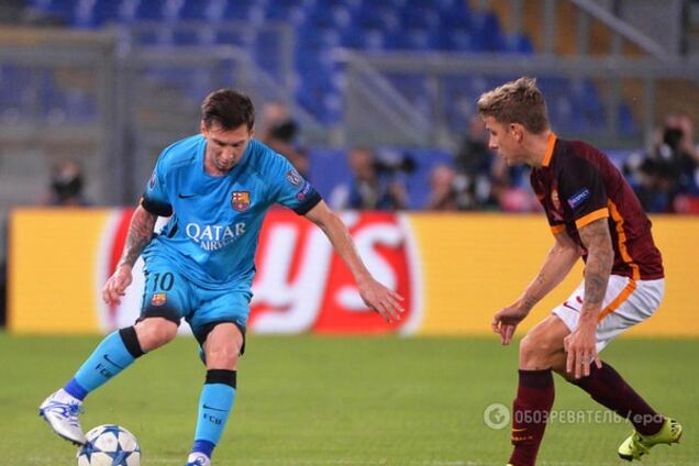 Месси растрогал болельщиков своим поступком на матче Лиги чемпионов