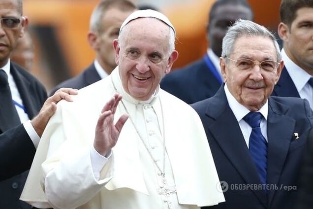 Исторический визит. Папа Римский Франциск впервые прибыл на Кубу