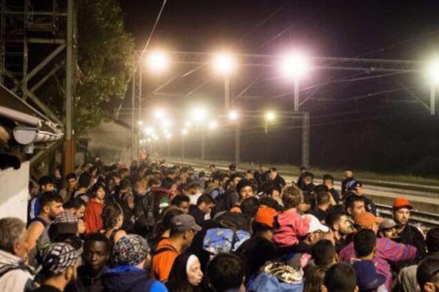 У Словенії біженців розганяли сльозогінним газом: опубліковані фото