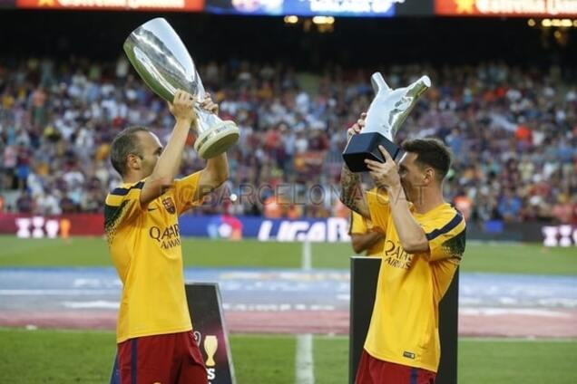 Чемпионский август великолепной 'Барселоны': яркие фото