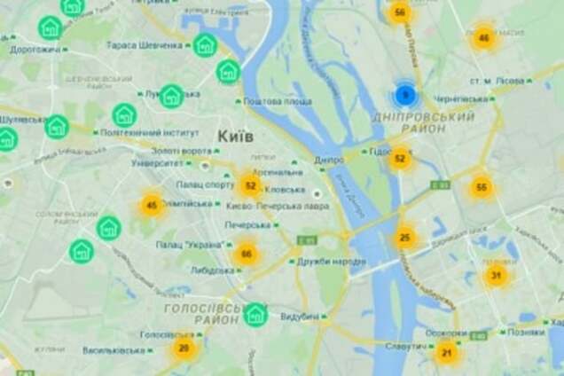 У Києві ввели онлайн-карту для контролю за владою